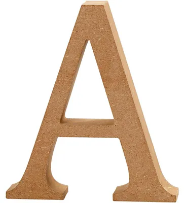 Zdjęcie produktu dla Creativ Company 56360, Litera dekoracyjna, Drewno, Drewno, 80 mm, 1,5 cm, 1 szt.