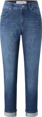Produktbild von Angels - Damen 5-Pocket Jeans 7/8 Länge, DARLEEN CROP TU (3508109), Größe:W36, Farbe:mid blue used (3358), Länge:Normal