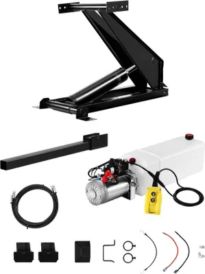 Produktbild von Hydraulischer Scherenhebesatz 10t - hydraulischer Kippliftsatz - Kippanhänger-Set