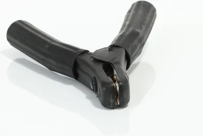 Produktbild von ELMAG Polklemme (schwarz -) - vollisoliert, 600 A, L= 165 mm, Kupferband/Messingkontakt