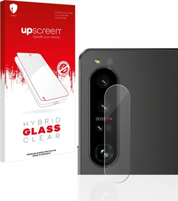 Produktbild von upscreen Schutzglas für Sony Xperia 1 IV (NUR Kameraschutz) Schutzfolie Panzer Folie Glas Display Schutz klar