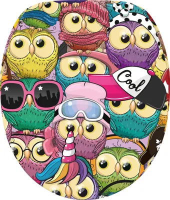 Obrázek produktu pro WC sedátko SANILO® s mechanismem Soft-Close Owl