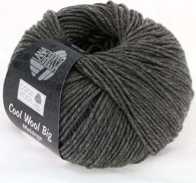 Produktbild von Lana Grossa - Cool Wool Big 0617 dunkelgrau meliert
