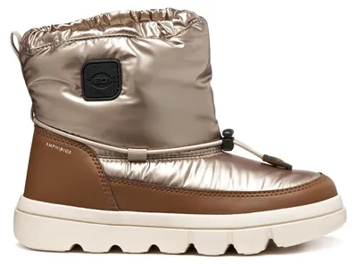 Zdjęcie produktu dla GEOX WILLABOOM, ocieplane buty w kolorze złotym dla dzieci, rozmiar 37
