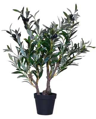 Immagine prodotto di Pianta artificiale OLIVEIRA in plastica, verde, 50x60 cm