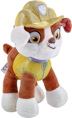 Produktbild von Paw Patrol Rettungshund Rubble gelb 19 cm