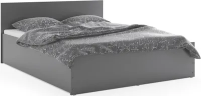 Produktbild von Bett mit Lattenrost Jugendbett Doppelbett mit/ohne Matratze Bettkasten , Matratze:ohne Matratze, model:180x200cm