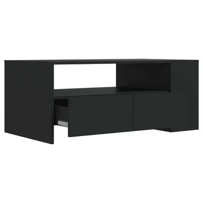 Zdjęcie produktu dla vidaXL vidaXL stolik kawowy-102x50x45-cm-drewniany-czarny