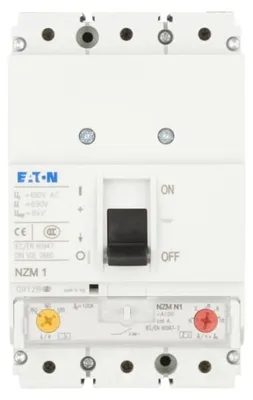 Imagen del producto de EATON NZMN1-A100 259085, interruptor automático, 3 polos, 100A, referencia 259085