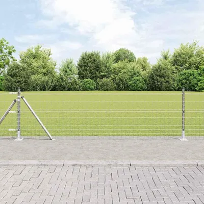 Obrázok produktu pre Maison Exclusive - Plot s podperou Strieborná 0,6 x 25 m Oceľ