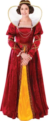 Produktbild von Erwachsenenkostüm Königin Elisabeth