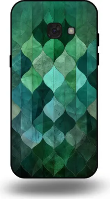 Obrázok produktu pre Smartphonica Puzdro na telefón vhodné pre Samsung Galaxy A5 2017 s potlačou zelených listov - TPU zadný kryt puzdra s dizajnom zelených listov - Green
