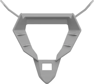 Immagine prodotto di Base Presa D'Aria Mentoniera Grigio Opaco Casco Airoh Twist 3