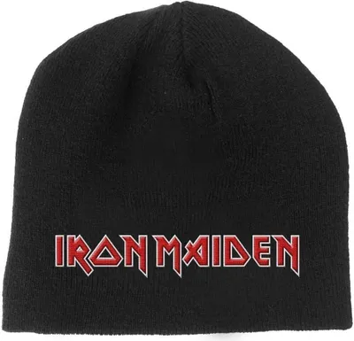 Produktbild von Iron Maiden Mütze Logo Black UNI
