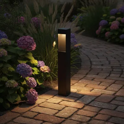 Productafbeelding van Tuinlamp Maddi zwart 60cm, AI-gegenereerde afbeelding