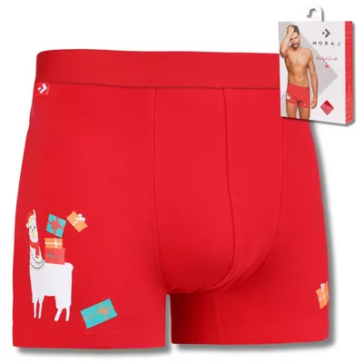 Produktbild von Boxershorts - Herrenunterwäsche Größe M - Unterhose Herren 1 Stück - Boxershorts rot