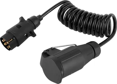 Image de Câble de raccordement du fil de la remorque Câble d'extension Caravane - Connecteurs 12 V 7 à 13 broches