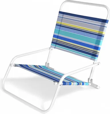 Immagine prodotto di Vilde | Sedia da spiaggia Sedia pieghevole - Colorata - 51 X 54 X 61 Cm - Struttura in metallo - Portata 110 kg