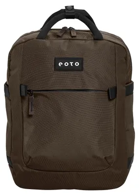 Imagen del producto de eoto mochila escolar mochila con compartimento para ordenador portátil Small16 Backpack 16L Mocca Brown marrón