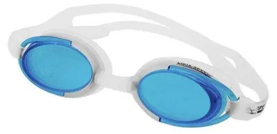 Produktbild von Aqua Speed - "Malibu" Schwimmbrille PP105 (Einheitsgröße) (Weiß/Blau)