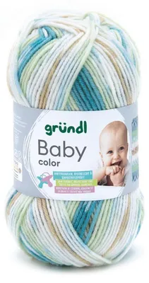 Produktbild von Gründl Babywolle Baby Color 50 g /150 m 70 % Polyacryl 30% Polyamid weich 12