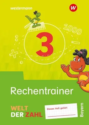 Immagine prodotto di Welt der Zahl 3. Rechentrainer. Für Bayern