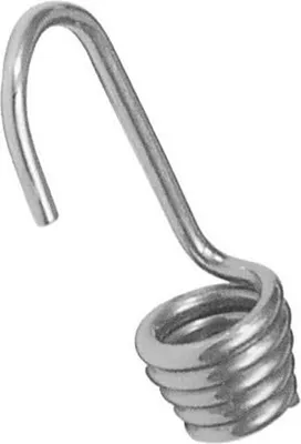 Obrázok produktu pre Goldenship háčik z nehrdzavejúcej ocele strieborný 10 mm strieborný 10 mm