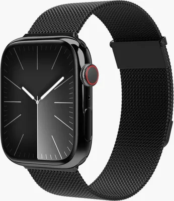 Produktbild von Watch Strap - Milanese Loop 2 - Armband für Apple Watch 40 / 41 / 42 mm, Black Armband
