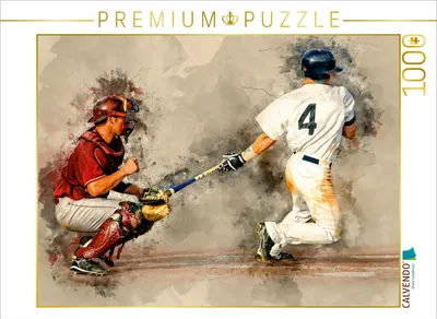 Produktbild von Calvendo Baseball 1000 Teile Puzzle quer 640x480mm, Roder Peter; 7444813