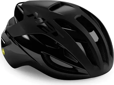 Produktbild von Met Rivale Mips Helm Schwarz L Schwarz L