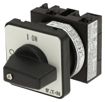 Produktbild von Eaton T0-1-8200/E - 1P - Schwarz - Grau - IP65 - -25 - 50 °C
