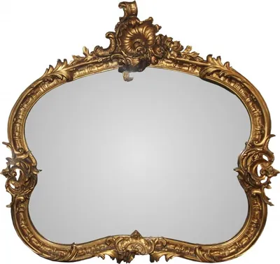 Produktbild von Casa Padrino Barock Wandspiegel Gold B 110 cm, H 102 cm - Edel & Prunkvoll