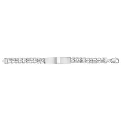 Produktbild von Edles 925 Sterling Silber Herren - Identifikationsarmband - 22cm*11mm, 61 Gramm; TRS25696