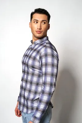 Produktbild von DESOTO Modern BD 1/1 162 blue brown check Größe XL