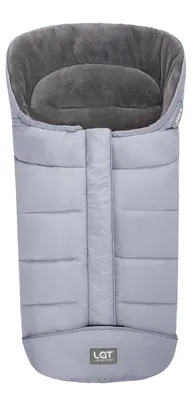 Image de Sac de couchage pour poussette, gris, imperméable et coupe-vent, pour poussettes