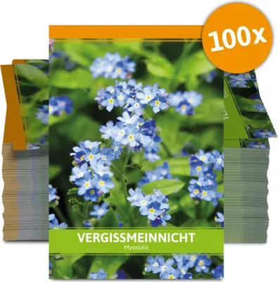 Produktbild von Vergissmeinnicht für Werbezwecke (100 Tütchen) | Vergissmeinnichtsamen von FLORTUS