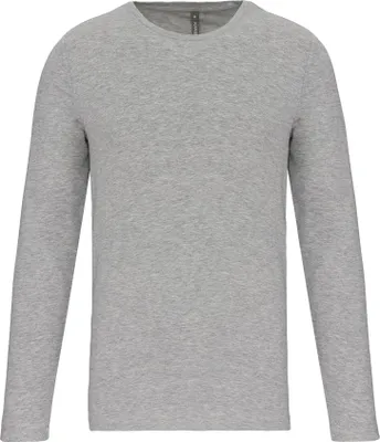 Produktbild von Kariban Langarm-T-Shirt mit Rundhalsausschnitt
