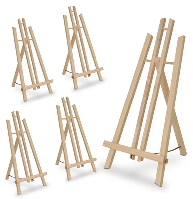 Produktbild von Artina 5er Set Tischstaffelei Holz für Leinwände bis 42 cm London