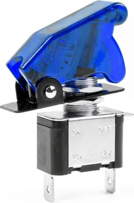 Image de Interrupteur Top Gun Éclairage LED bleu AMIO-03096 12/24V 20A