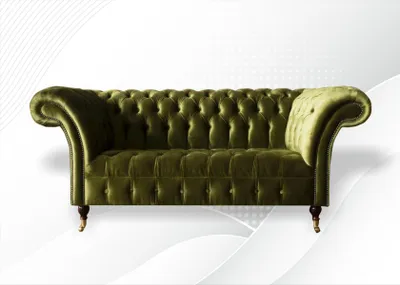 Productafbeelding van Sofa Zweisitzer 2 Sitzer Klassische Polster Couchen Chesterfield Couch