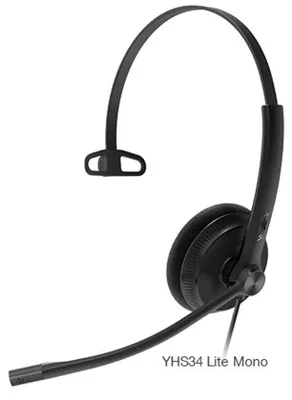 Obrázok produktu pre Yealink YHS34 Lite Mono - Headset - On-Ear - kabelgebunden