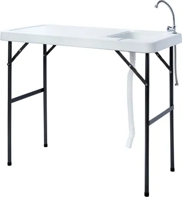 Produktbild von Campingtisch / Spültisch mit Spüle und Abfluss 115x60 cm