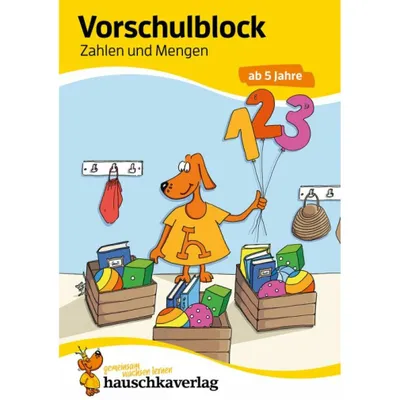 Image de Vorschulblock - Zahlen und Mengen ab 5 Jahre, A5-Block