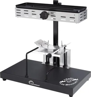 Produktbild von Raclette Gerät Little Balance Savoyarde Demi Meule, 6 Personen, 850W, Meuuuh Design, Inox Finish
