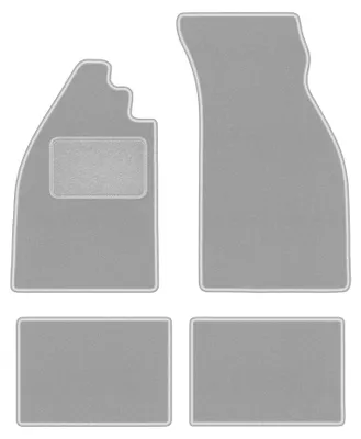 Immagine prodotto di Tappetini in moquette per Volkswagen Garbus 1938-2003 – set 4 pezzi, grigi, su misura – Wielganizator OSLO