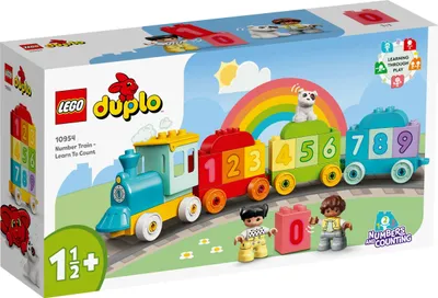 Produktbild von LEGO DUPLO Zahlenzug - Zählen lernen, Zug Spielzeug, Lernspielzeug für Kinder ab 1, 5 Jahren, Baby Spielzeug für Mädchen und Jungen 10954