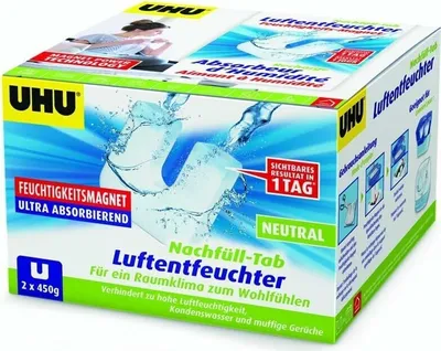 Produktbild von UHU airmax Nachfülltabs für Ambiance neutral 2x 450 g