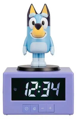 Produktbild von Paladone Bluey Wecker Lila  Lila One Size