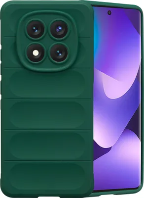 Produktbild von imoshion EasyGrip Backcover für das Xiaomi Redmi Note 15 (5G) – Dunkelgrün