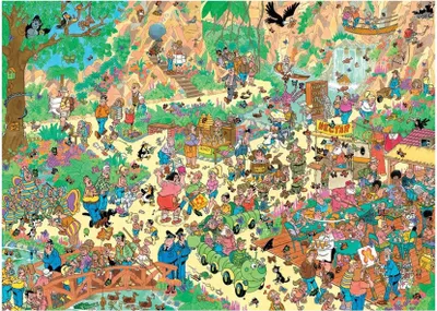 Immagine prodotto di Jan van Haasteren, Belle farfalle, puzzle da 1000 pezzi
